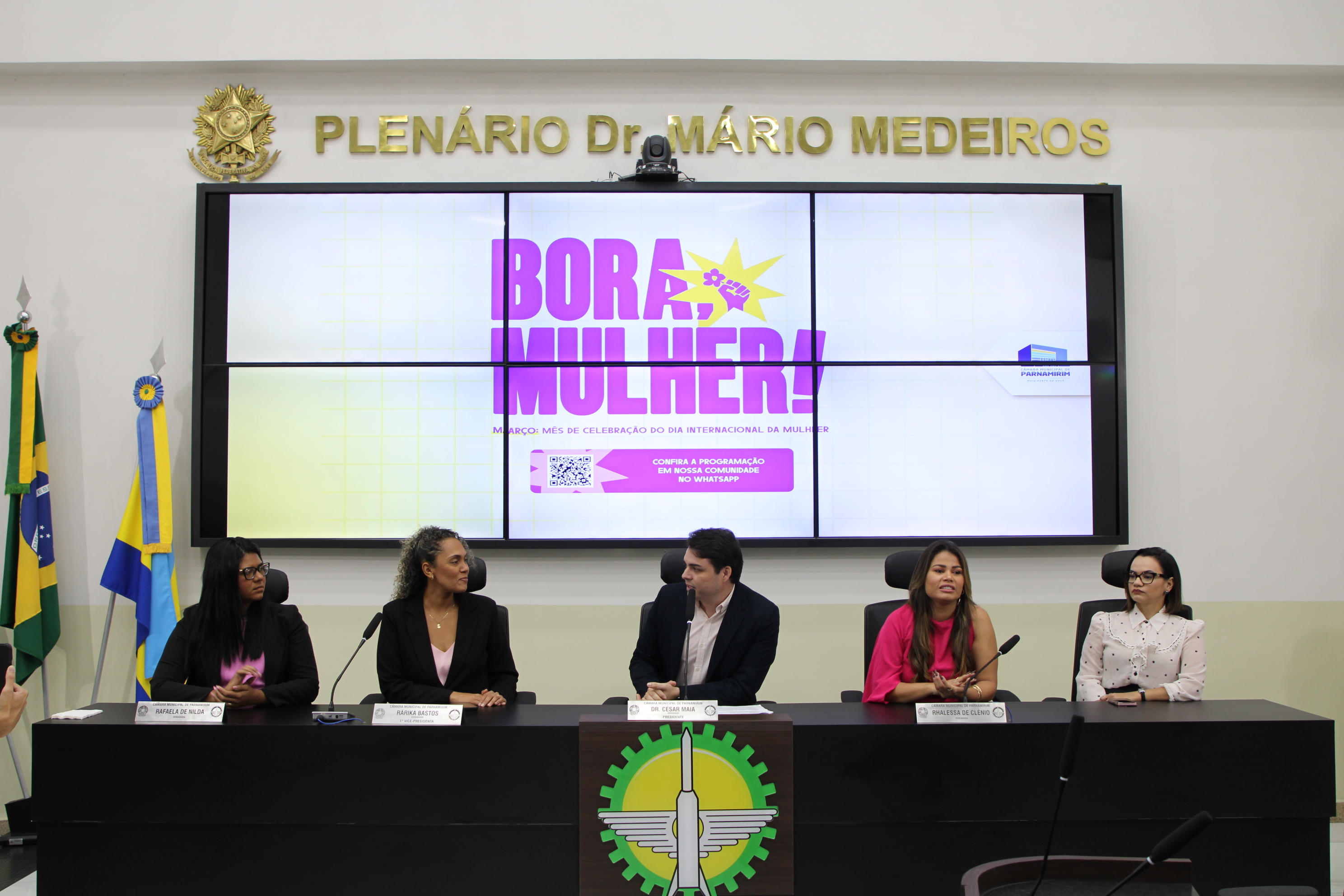 2025-03-10 - Abertura do mês da mulher - evento Bora Mulher