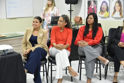 2025-03-17 - lançamento do podcast da Frente Parlamentar das Mulheres