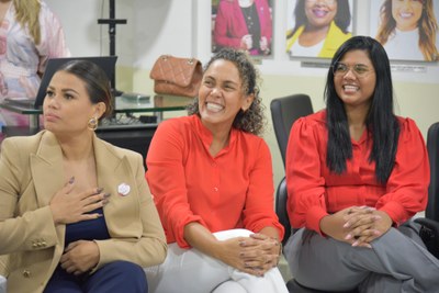 2025-03-17 - lançamento do podcast da Frente Parlamentar das Mulheres