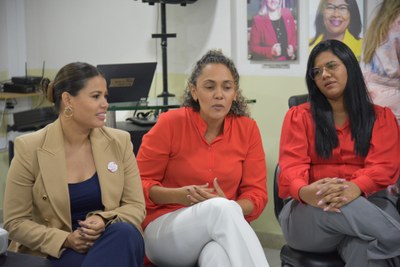 2025-03-17 - lançamento do podcast da Frente Parlamentar das Mulheres