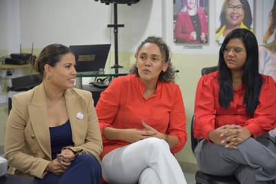 2025-03-17 - lançamento do podcast da Frente Parlamentar das Mulheres