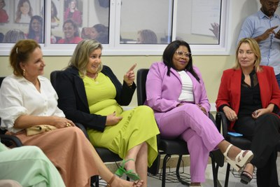 2025-03-17 - lançamento do podcast da Frente Parlamentar das Mulheres