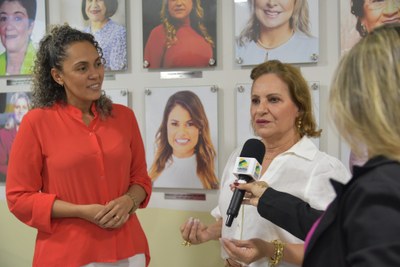 2025-03-17 - lançamento do podcast da Frente Parlamentar das Mulheres
