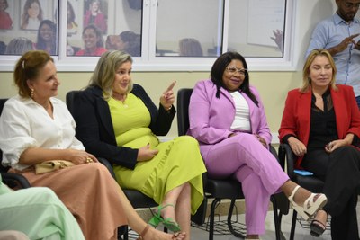 2025-03-17 - lançamento do podcast da Frente Parlamentar das Mulheres