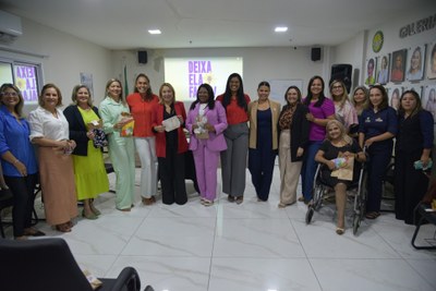 2025-03-17 - lançamento do podcast da Frente Parlamentar das Mulheres