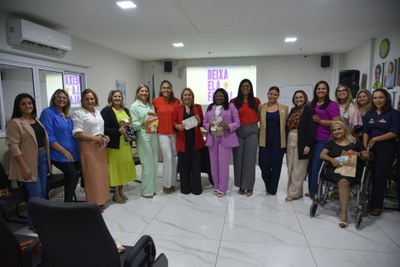 2025-03-17 - lançamento do podcast da Frente Parlamentar das Mulheres