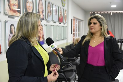 2025-03-17 - lançamento do podcast da Frente Parlamentar das Mulheres