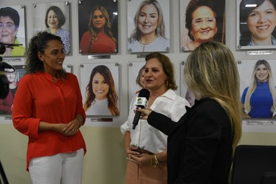 2025-03-17 - lançamento do podcast da Frente Parlamentar das Mulheres