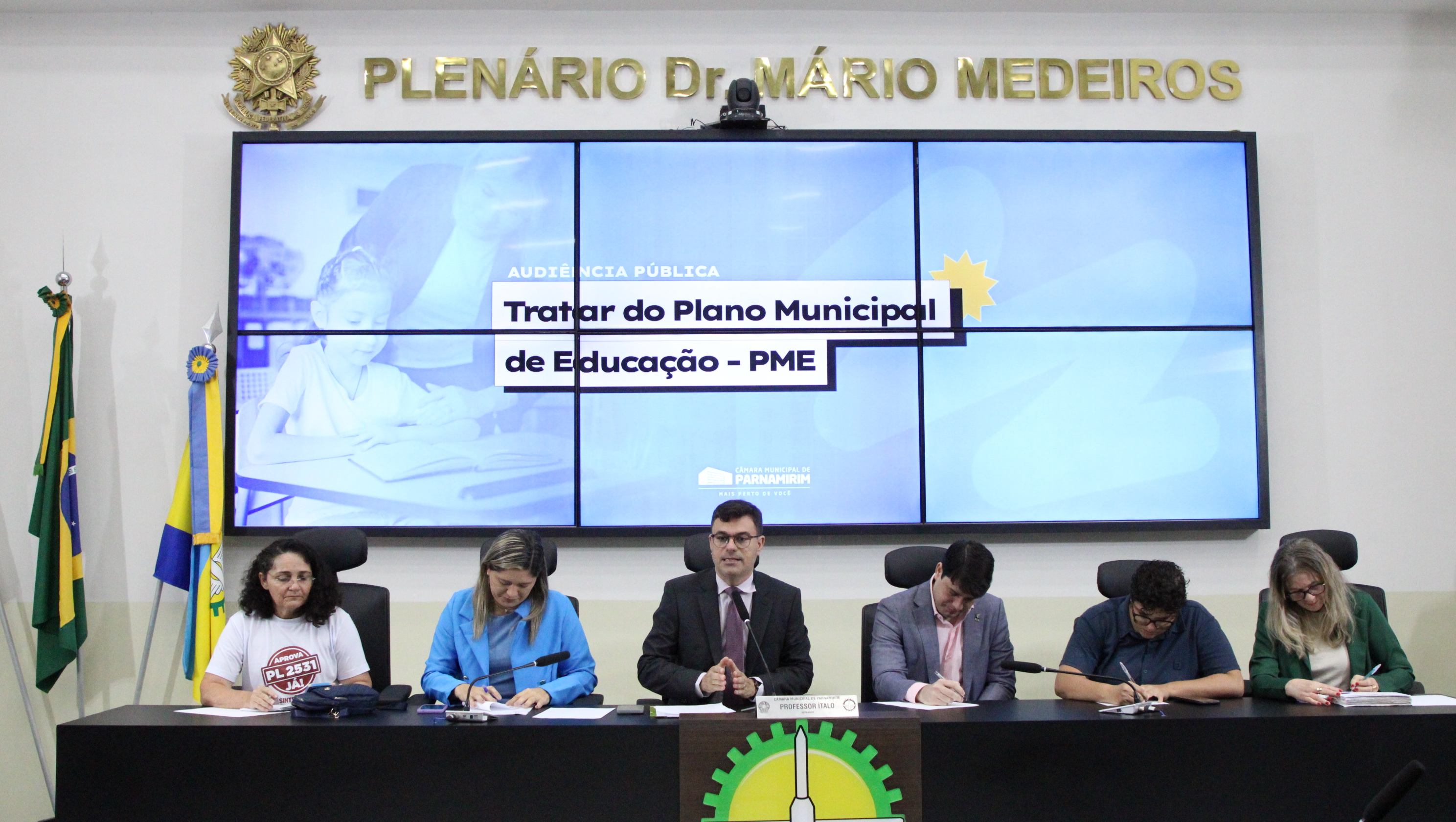 Câmara de Parnamirim debate Plano Municipal de Educação