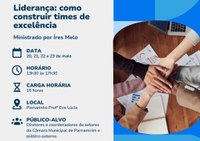 Câmara de Parnamirim lança Curso de Liderança para público interno