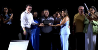 Padre Murilo recebe moção de congratulações da Câmara durante a festa da padroeira 2025